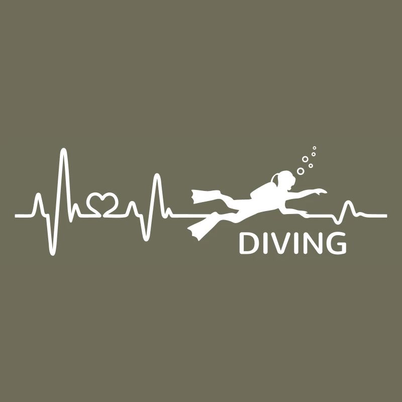 Diver Heartbeat Dive Pulse Diver