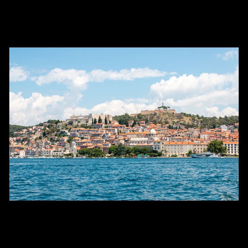 Panoramic view Primošten Šibenik-Knin Croatia