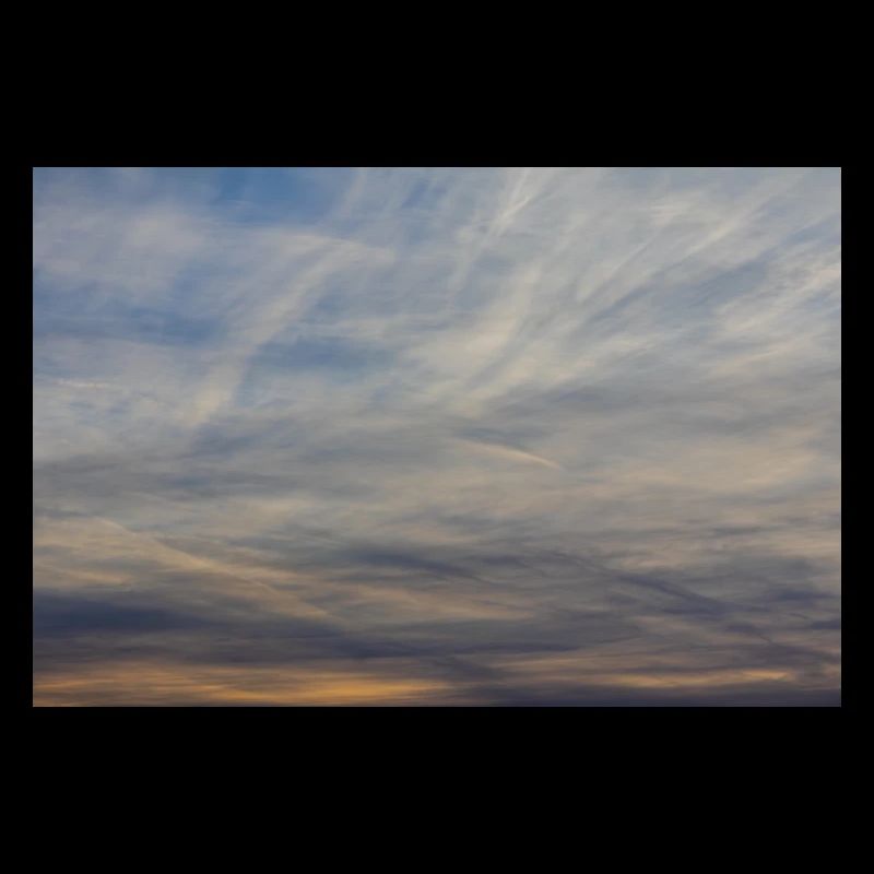 Dark aurora sky
