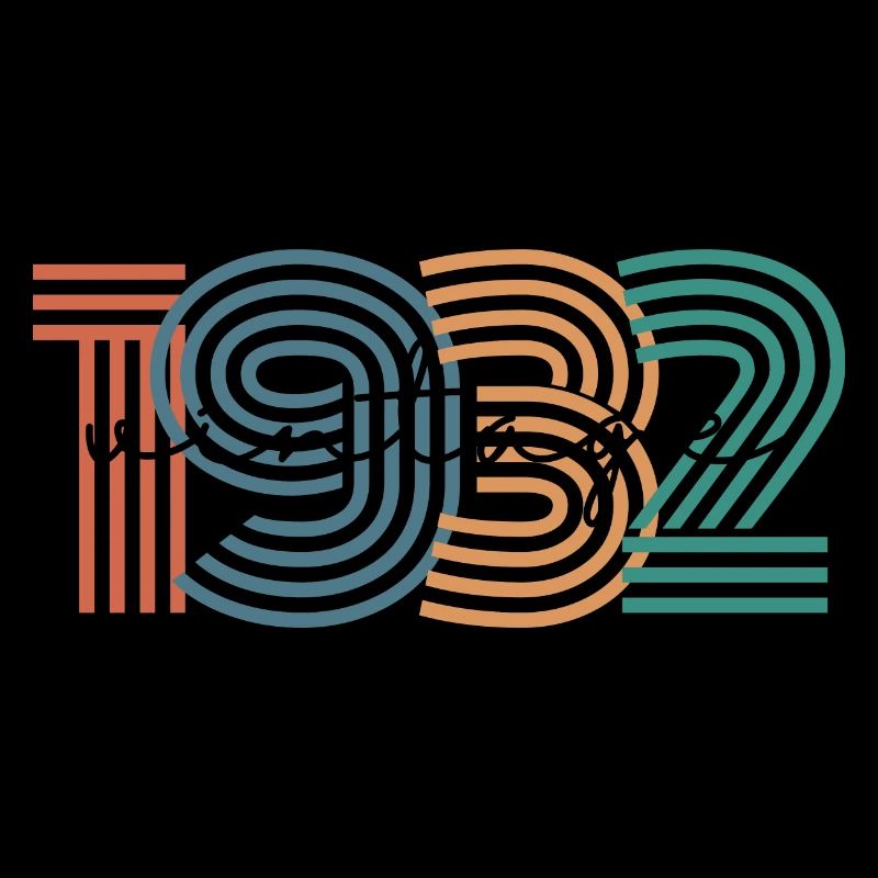1932 Vintage Retro