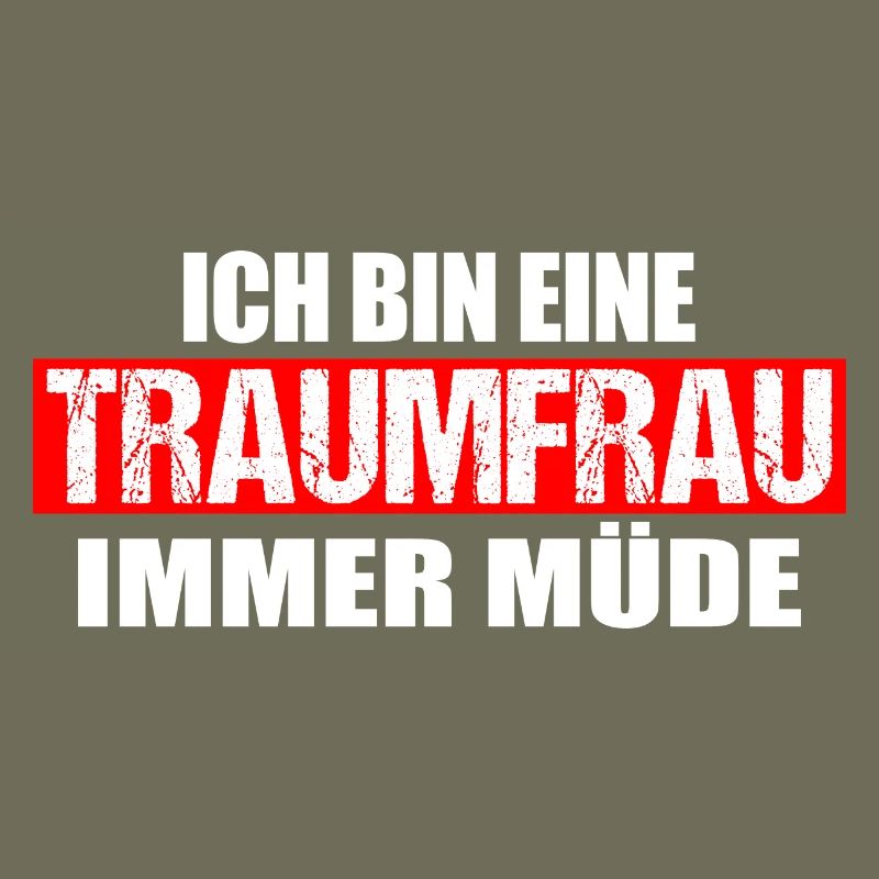 Ich bin eine Traumfrau, immer müde