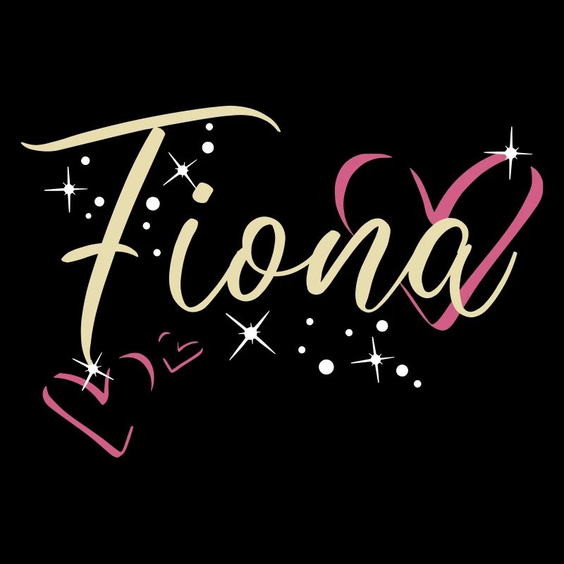 Fiona Last name First name Calligraphy heart