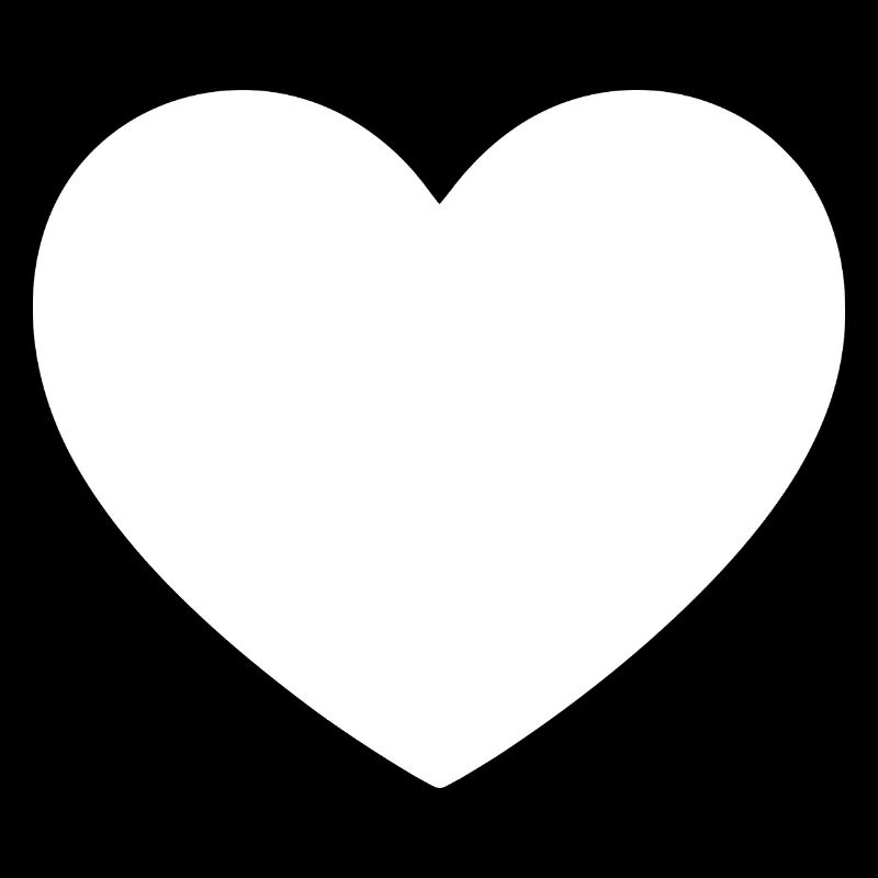 weißes Herz weiß Geschenk Valentinstag