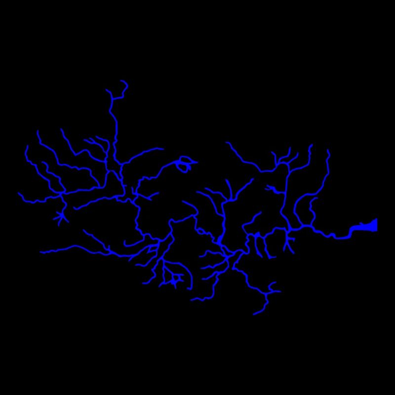 Thames - River - System - England - lightning