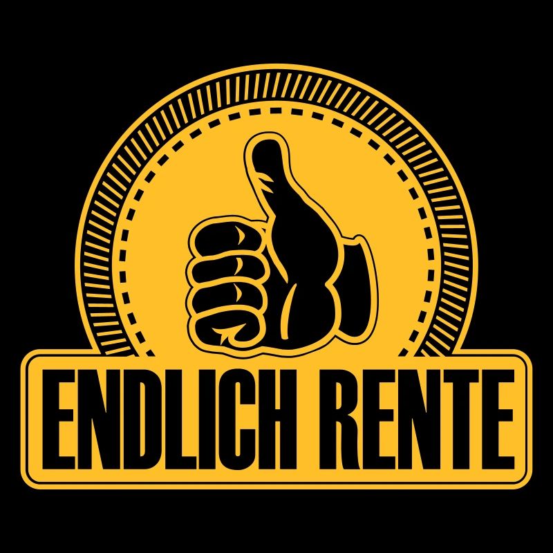 Endlich Rente Daumen hoch