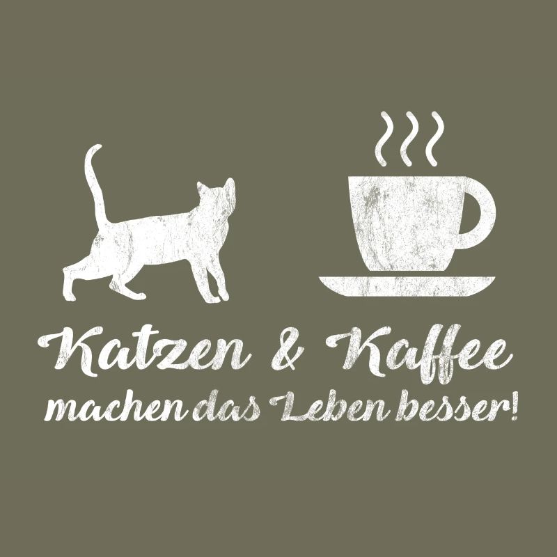 Katzen & Kaffee machen das Leben besser! | Katze
