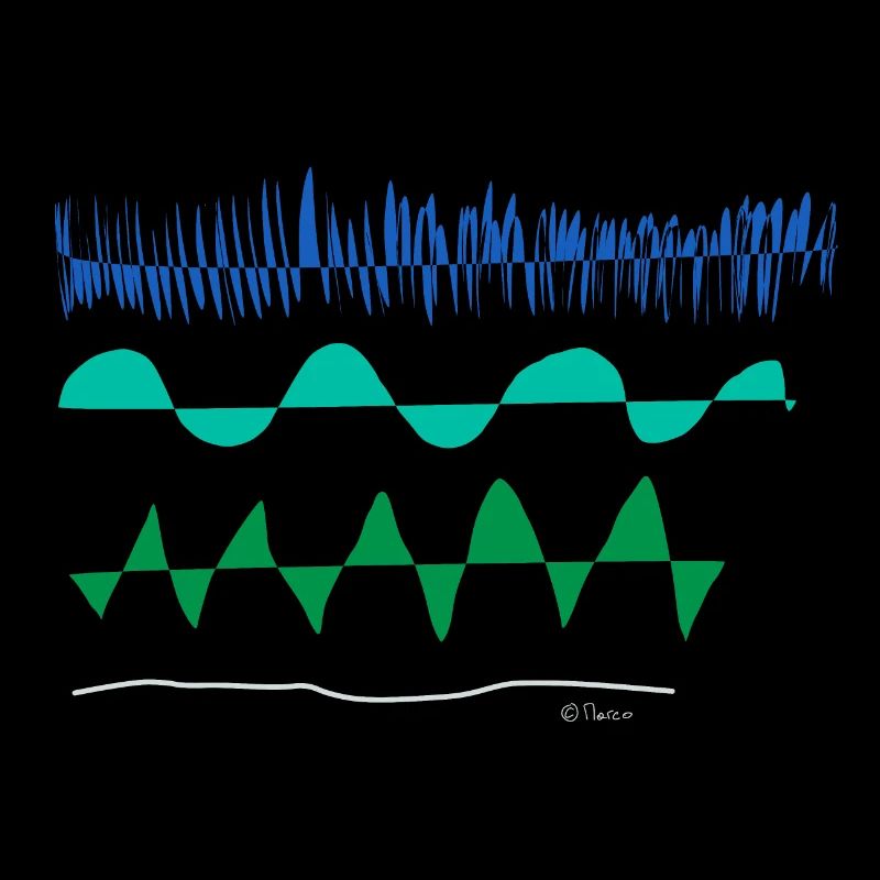 Dessin abstrait Rapide et lent