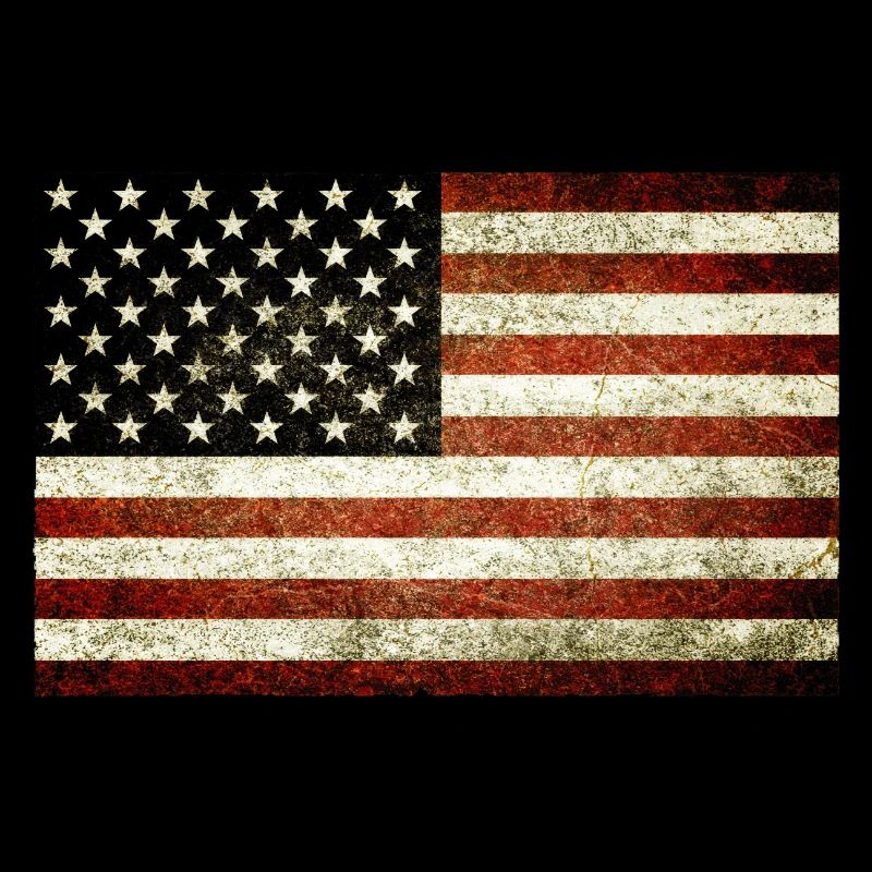 USA flag banner flag flag oldstyle