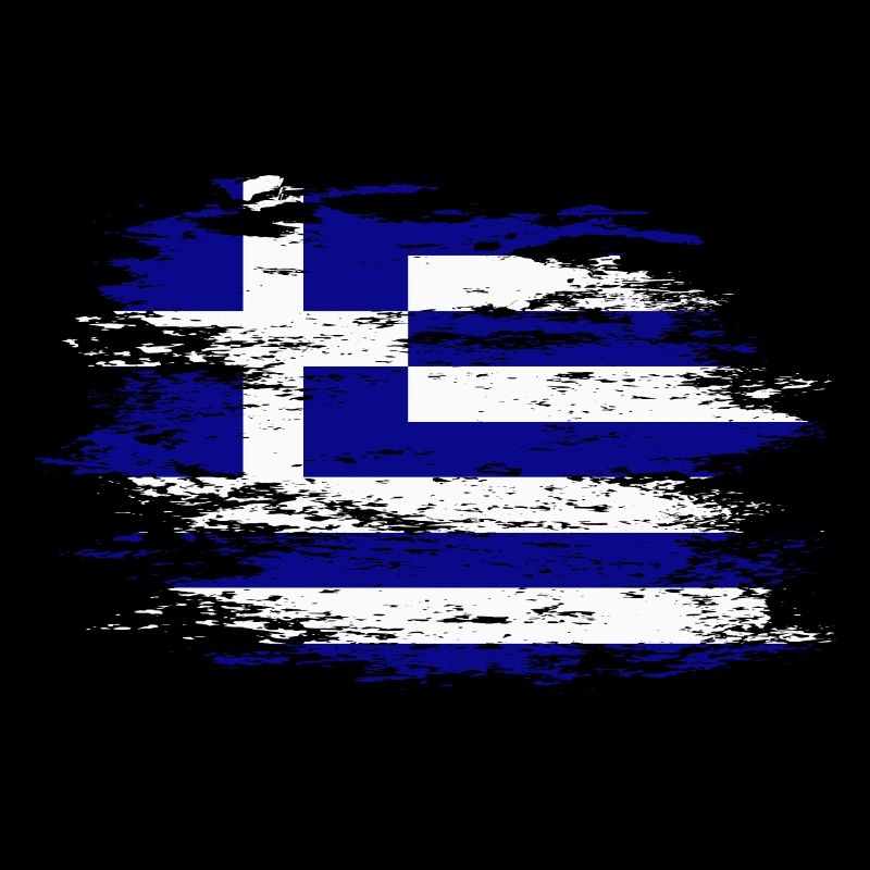 Greece flag used