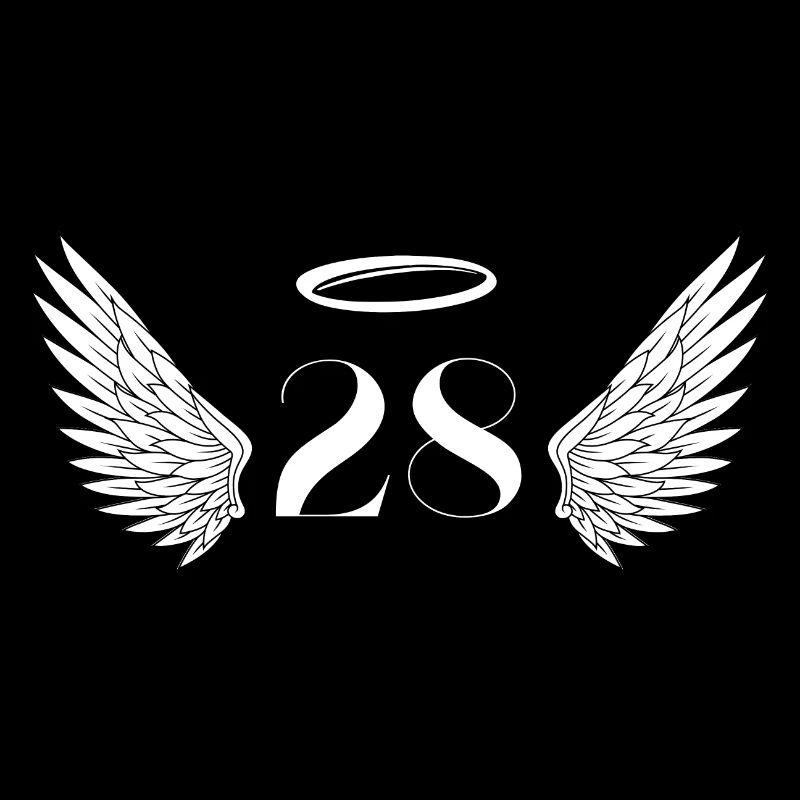 Numéro 28 ange - 28e anniversaire ailes
