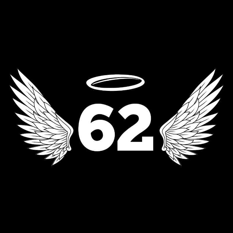 Numéro 62 ange - 62e anniversaire ailes