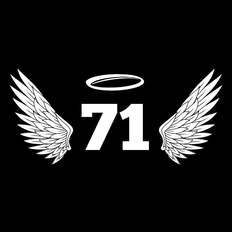 Numéro 71 ange - 71e anniversaire ailes