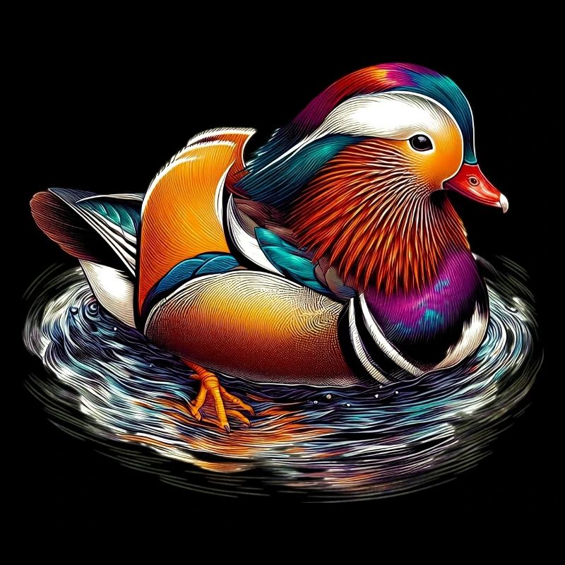 Mandarin duck