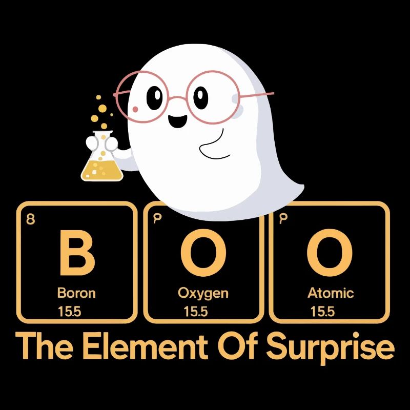 Elementar Boo Ghost T-Shirt