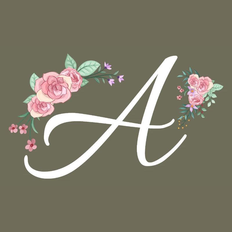 Lettre a fleurs