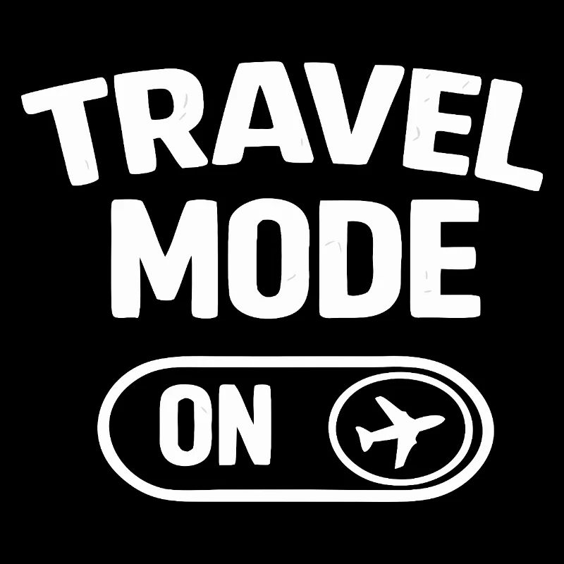 Travel Mode On Vacation Trip