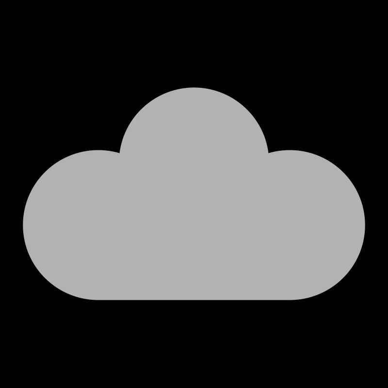 Wettersymbole - Wolke