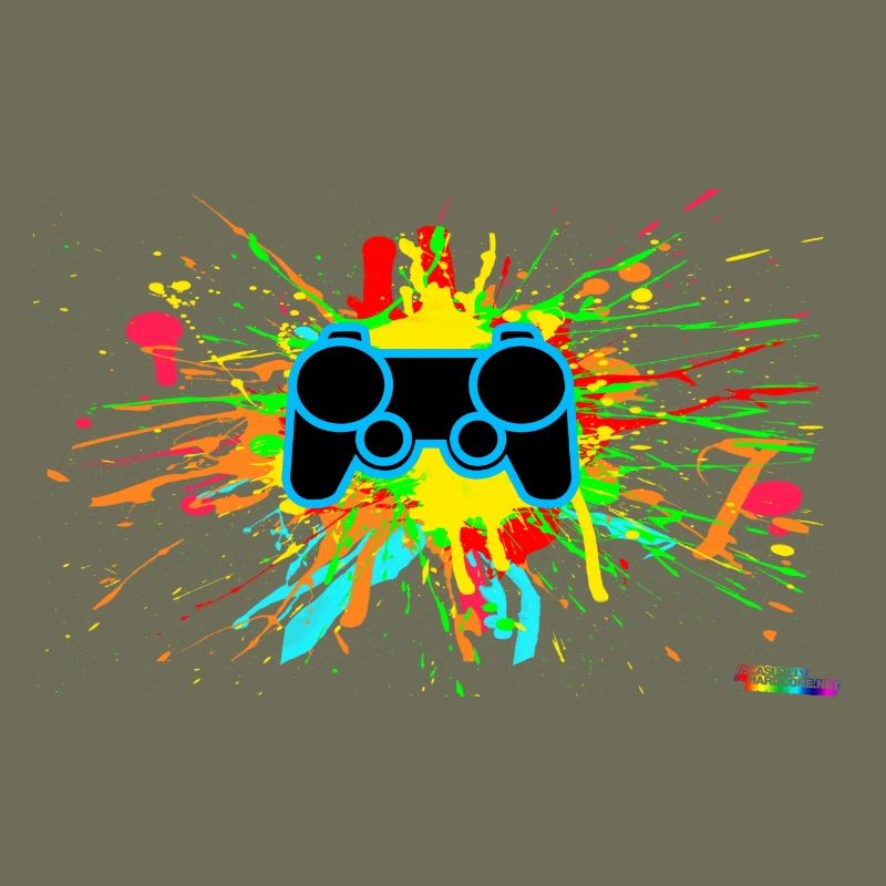 Controller-Splatter-Gamer