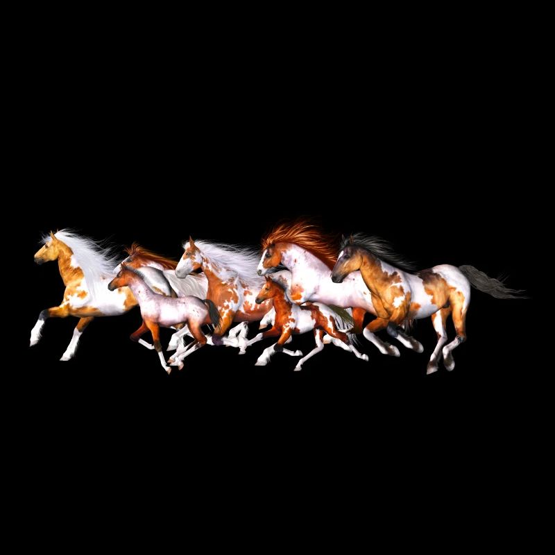 Wild Horses Herd