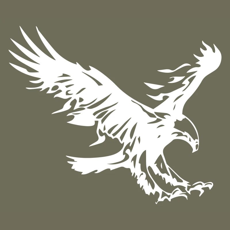 Flammender Adler