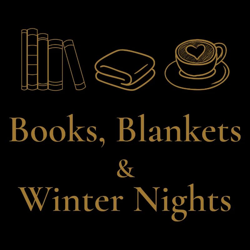Bücher, Decken & Winternächte – Gemütliche Atmosphäre