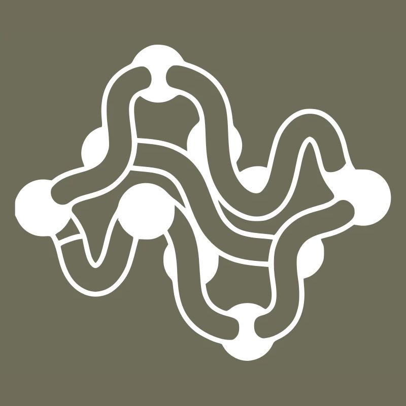 Protein folding molecule chain