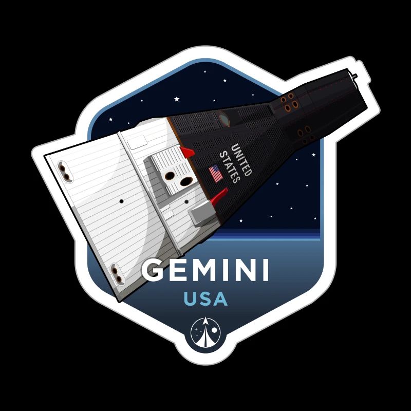 Space Race Serie: GEMINI (Großdruck)