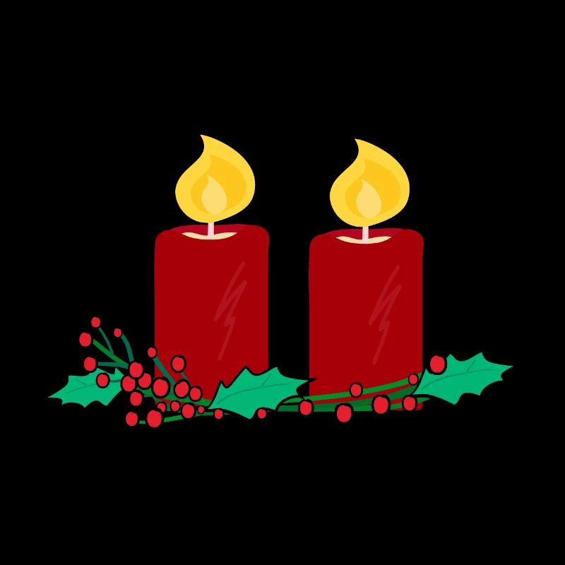 Bougies de Noël 2