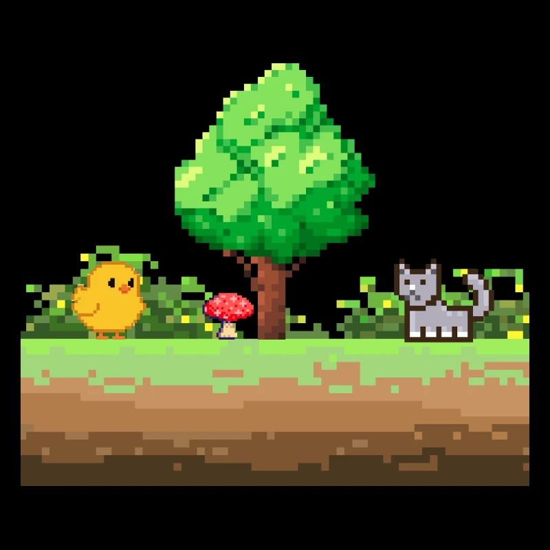 Aventure Pixel Garden