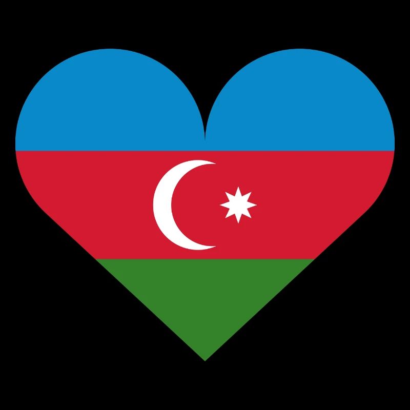 Drapeau du cœur de l’Azerbaïdjan