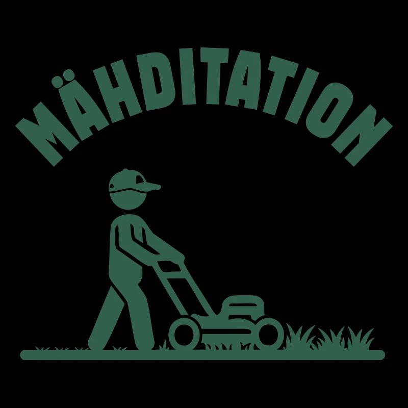 Mowing Lawn Mower Fan