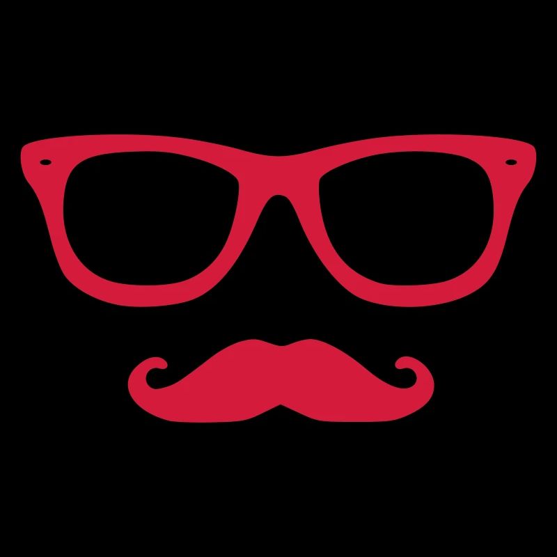 LUNETTE moustache