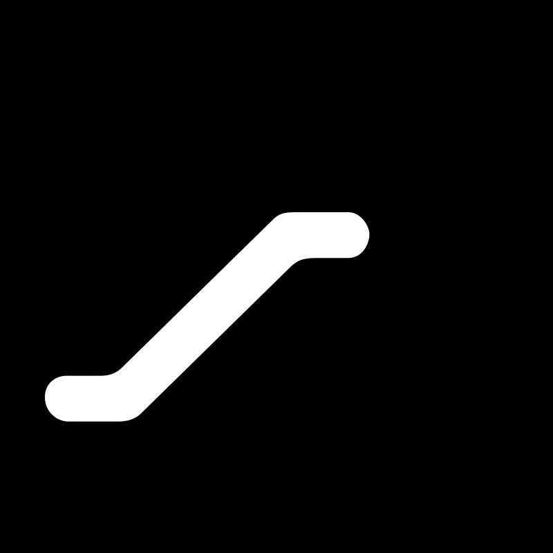 Rolltreppe Cartoon Comic Geschenkidee falsch