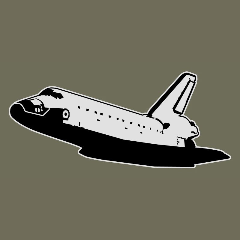 Space Shuttle (keine Embleme)