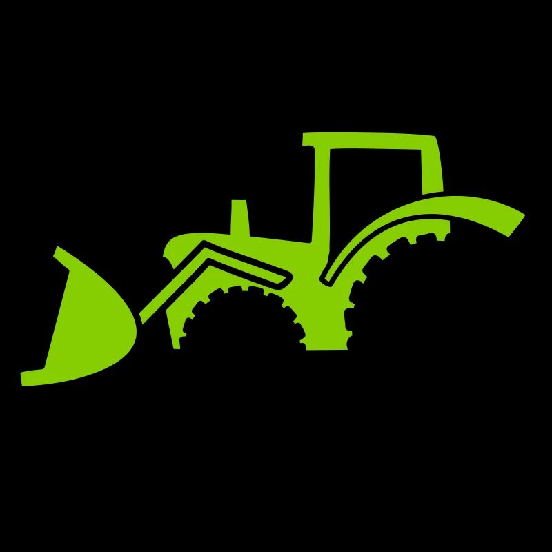 Traktor Frontlader Bulldog Radlader mit Schaufel