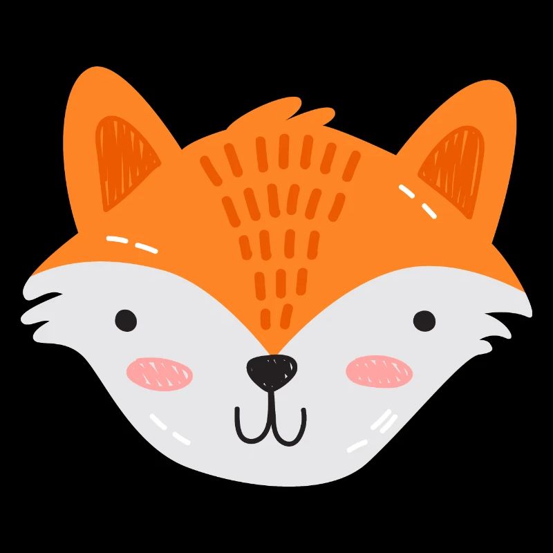 Süßer Fuchs Skandi Stil