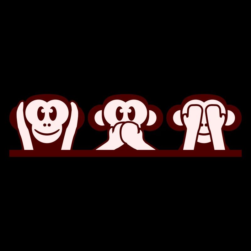 3 Wise Monkeys Hear Nothing Say See Monkey Fun
