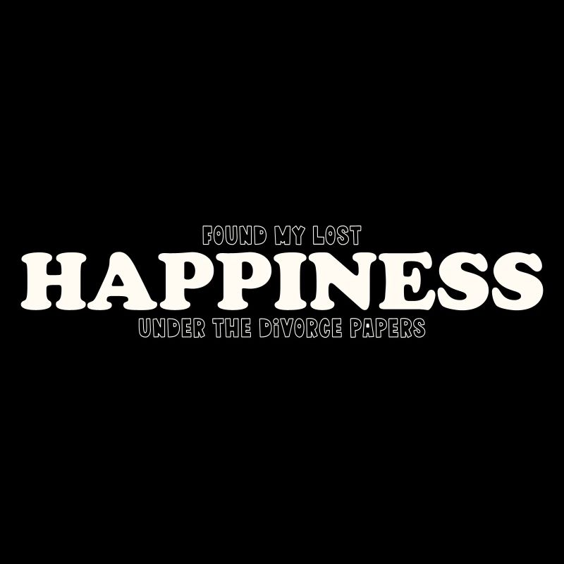 FOUND MY LOST HAPPINESS UNDER THE DIVORCE PAPERS