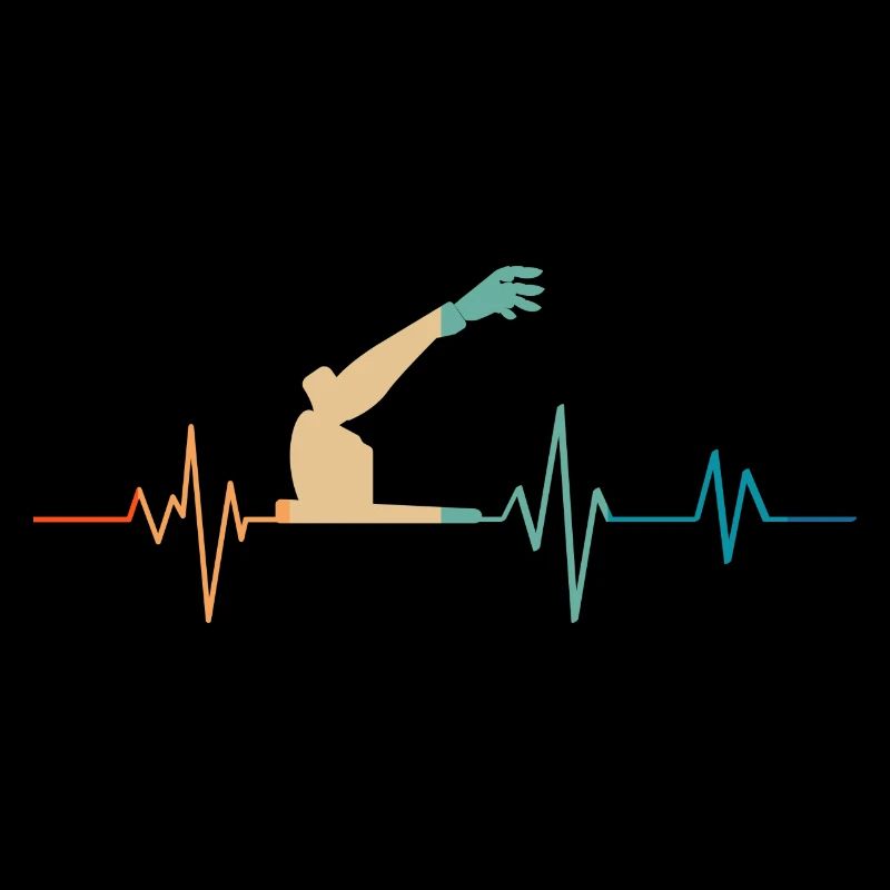 Retro Heartbeat Robotic Arm