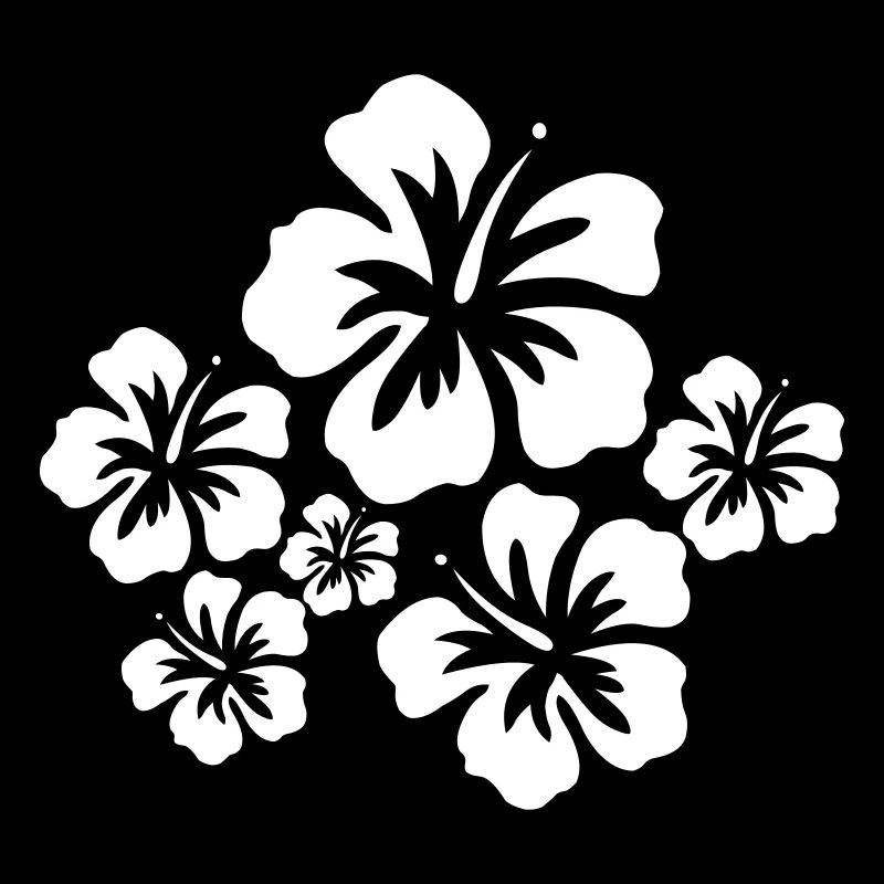 Tropical Hibiscus Flower