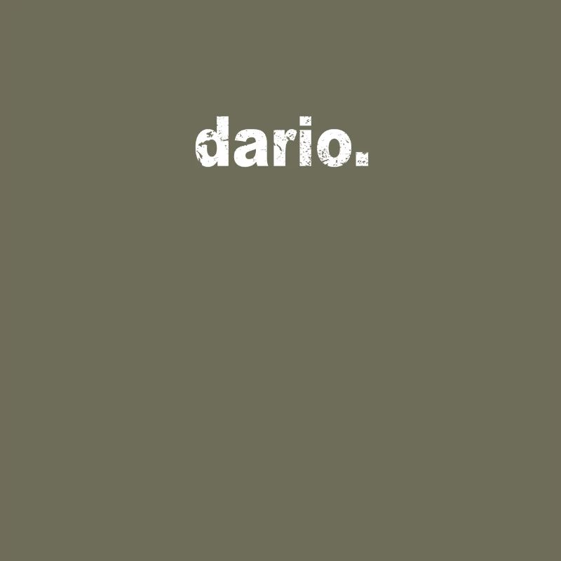Gift Grunge Style First Name dario