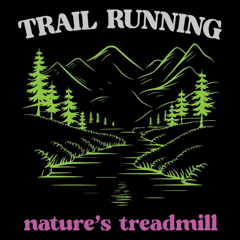 Course sur sentier - Tapis roulant de la nature