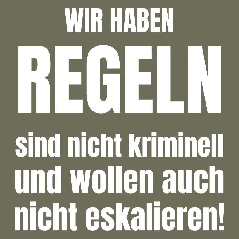 Gruppe oder Auflügler haben Regeln