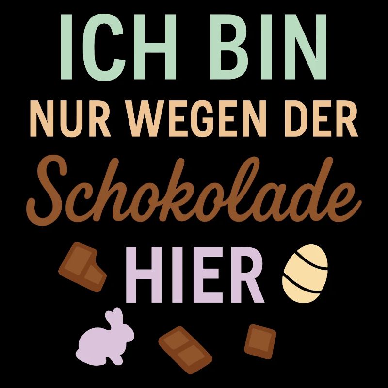 Je suis là seulement pour le chocolat