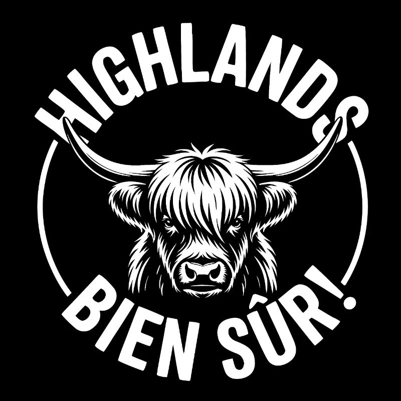 Highland Cow Bien Sûr