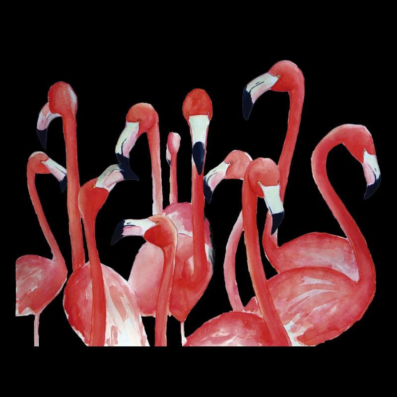 Ensemble d’aquarelle Vivid Flamingo