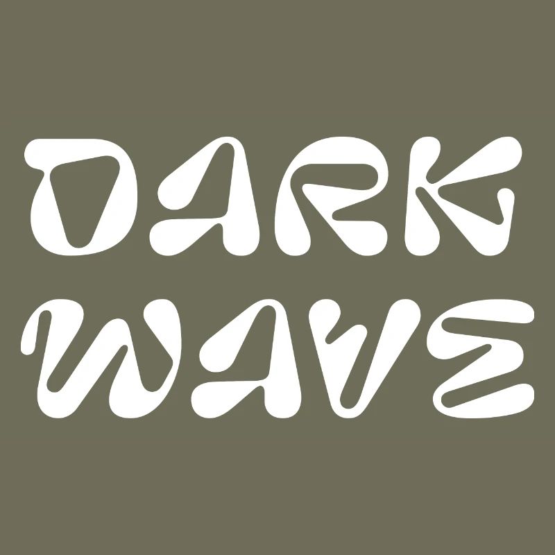 Conception du logo Dark WAVE