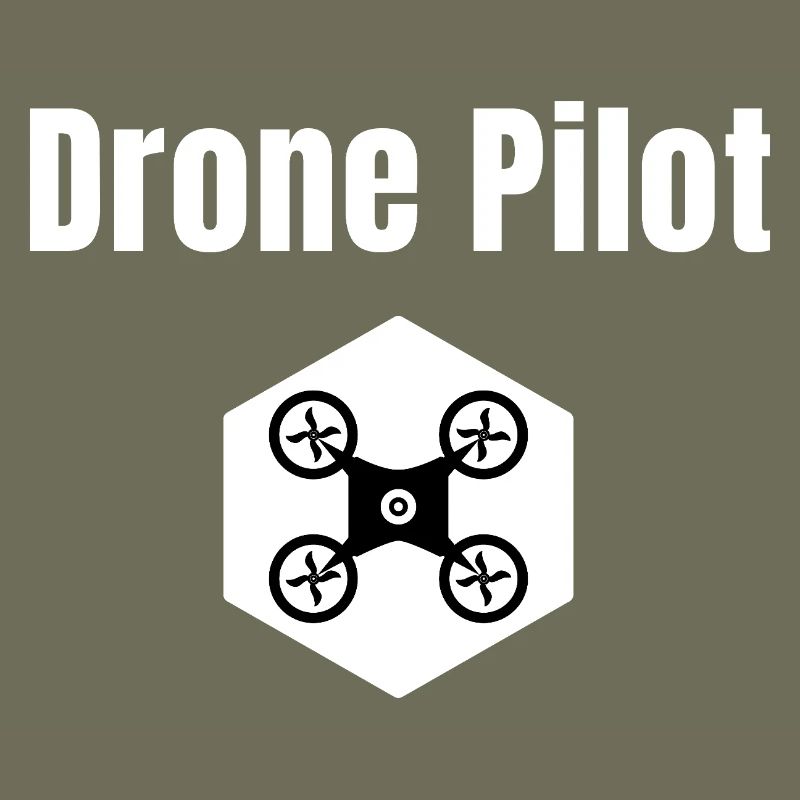 Drone Pilot Hex Tee