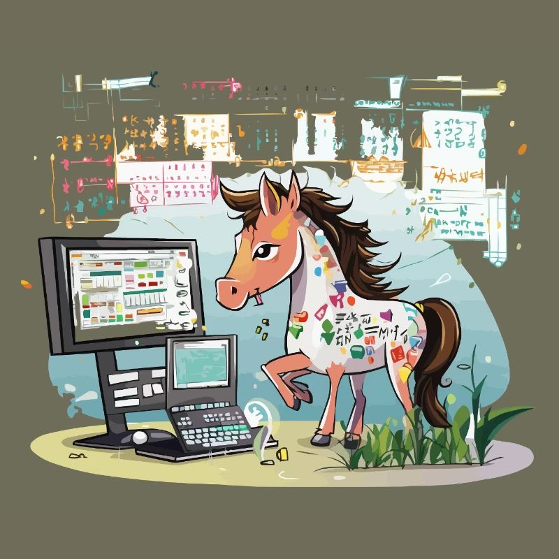 Digital Graffiti Pony