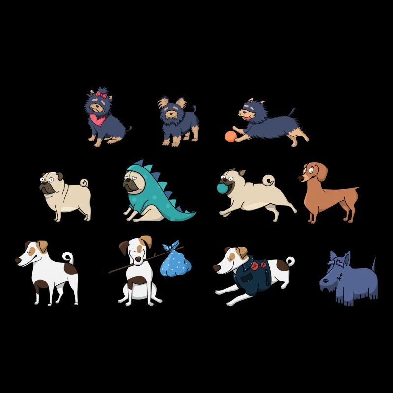 chiens mignons